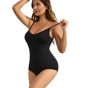 Solid Seamless Shaping Shapewear Bodysuit