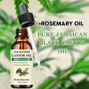 Mix Castor Oil and Rosemary Oil for Hair Growth