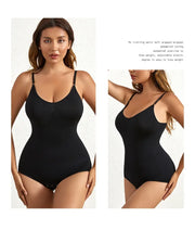 Solid Seamless Shaping Shapewear Bodysuit