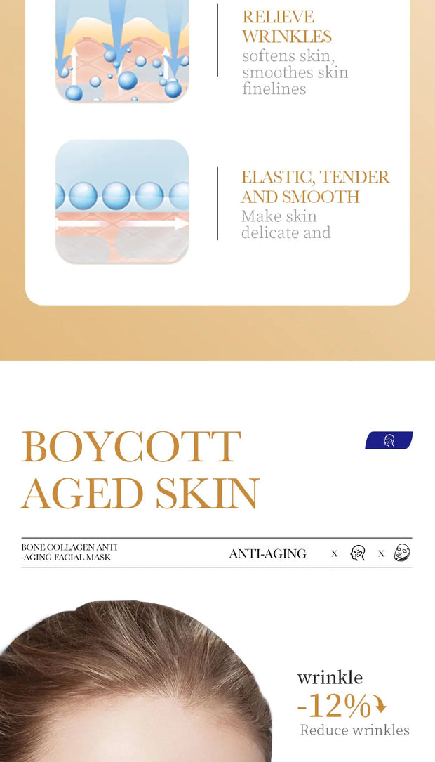 Collagen Anti Wrinkle Facial Mask Anti Aging