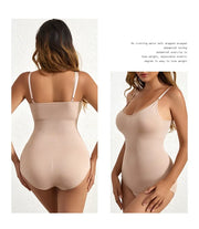 Solid Seamless Shaping Shapewear Bodysuit