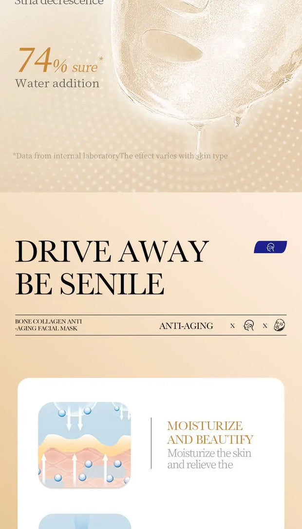 Collagen Anti Wrinkle Facial Mask Anti Aging