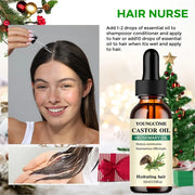 Mix Castor Oil and Rosemary Oil for Hair Growth