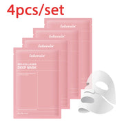 Set of four Bio-Collagen Deep Face Masks by lakerain with moisturizing and pore-minimizing benefits