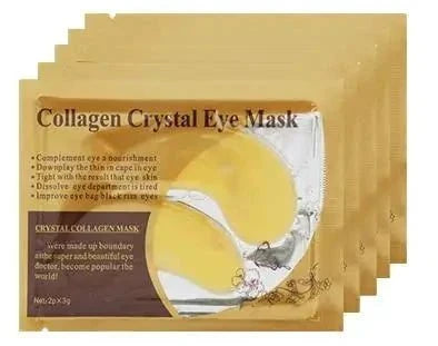 masque yeux cristal collagène or anti-cernes anti-âge hydratant et anti-puffiness pour femmes